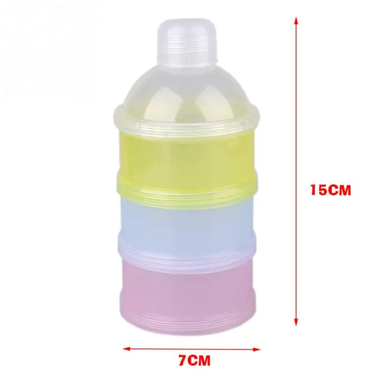 MB0006 3 Layers Portable Milk Powder Formula Dispenser Food Container Storage Feeding Box  Container Pot for Baby Kid Toddler (8)