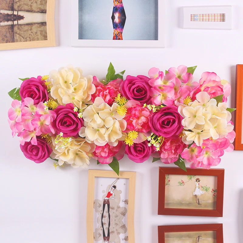 Artificial Arch Flower Row Table Runner Centerpiece String for Wedding Flowers Decoration 10 pcs/lot Artificial Arch Flower Row Table Runner Centerpiece String for Wedding Flowers Decoration 10 pcs/lot