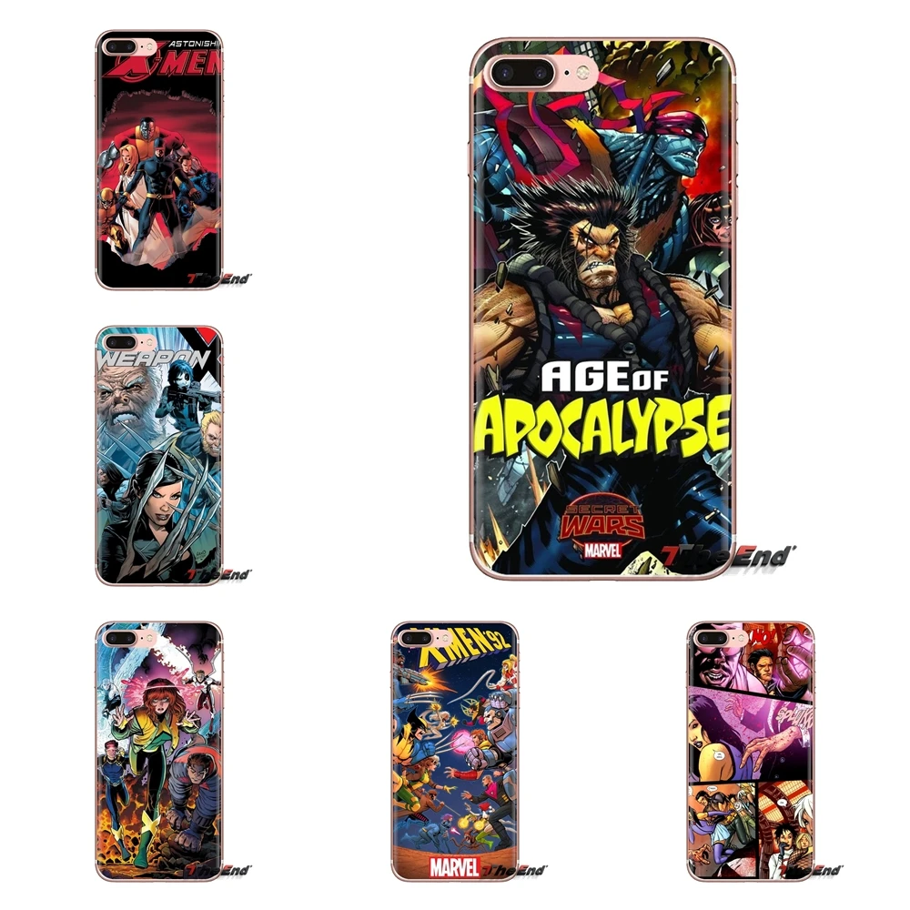 Для Xiaomi Mi4 Mi5 Mi5S Mi6 Mi A1 A2 5X6X8 9 Lite SE Pro Max Mix 2 3 2S X-Men суперновые прозрачные мягкие чехлы |