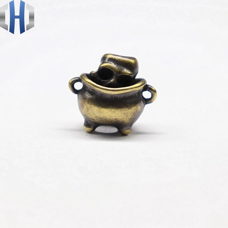 Бусины для ножей из чистой меди латунные DIY Инструменты выживания на открытом