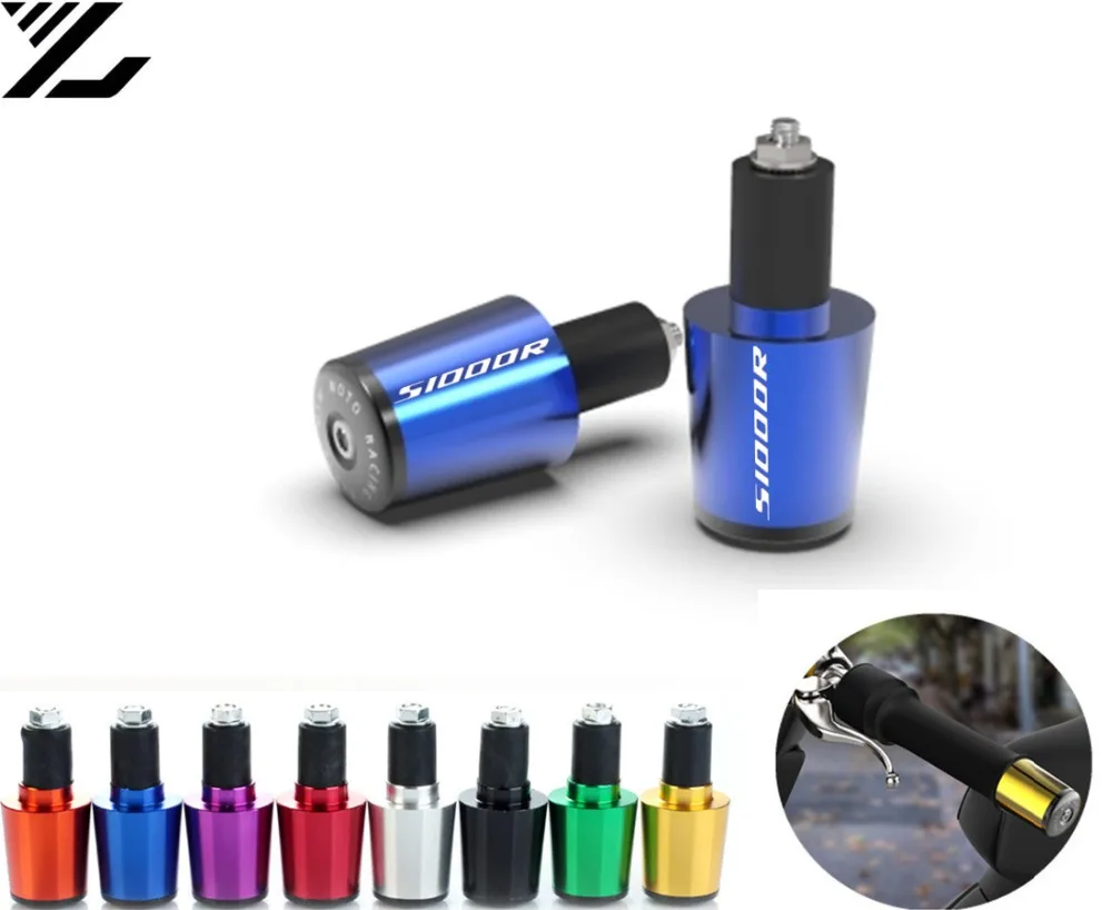 

Motorcycle Handlebar Gear Balanced Plug Slider Handle Bar End Weights Grips Cap for BMW S1000R 2014 2015 2016 2017 2018 2019