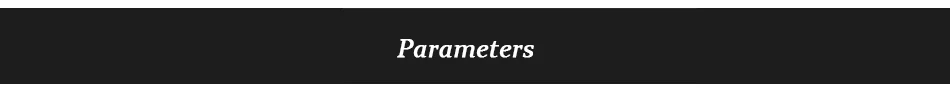 Parameters
