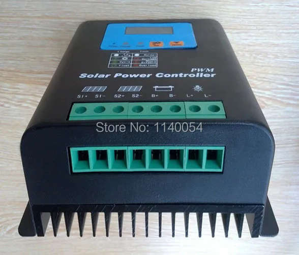  80A 12V/24V Auto-work Solar Charge Controller 12V 24V Solar Battery Controller 80A Home use