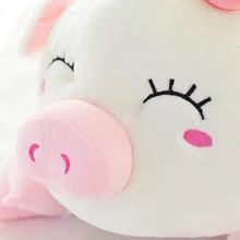 Cute Pig Cartoon Stuffed Animals Plush Doll Toy Birthday Gift Almofadas Plush Pillow Toy Soyuncak Bebek Toys For Girls 50G0473