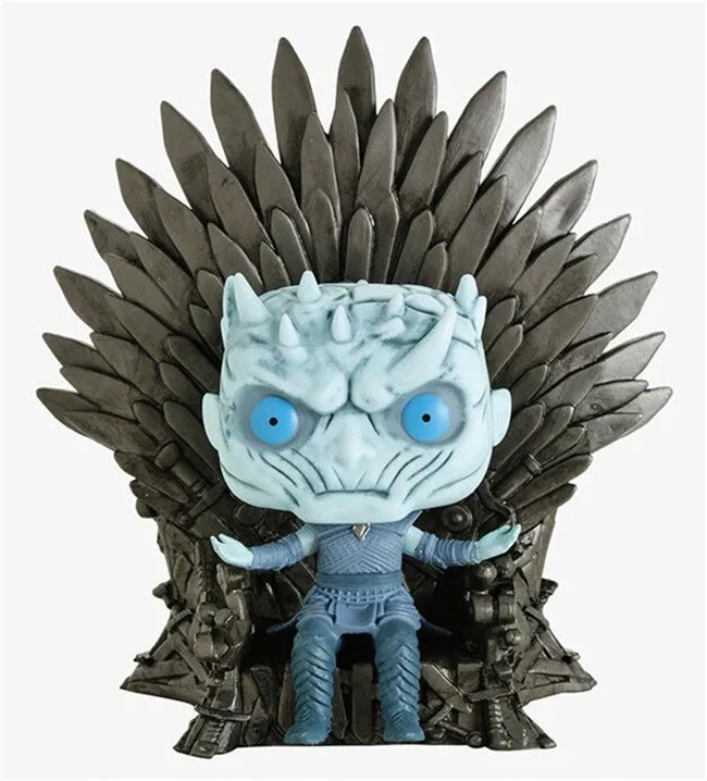 

GAME OF THRONES Night's Night King on Iron Throne 15cm PVC Vinyl Action Figure Model Toys
