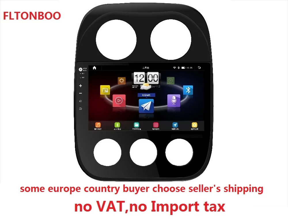 

10.1inch 1024 x 600 quad core Android 7.0 for JEEP COMPASS,car deckless gps navigation,CANBUS,3G,BT,Wifi,black Capacitive screen
