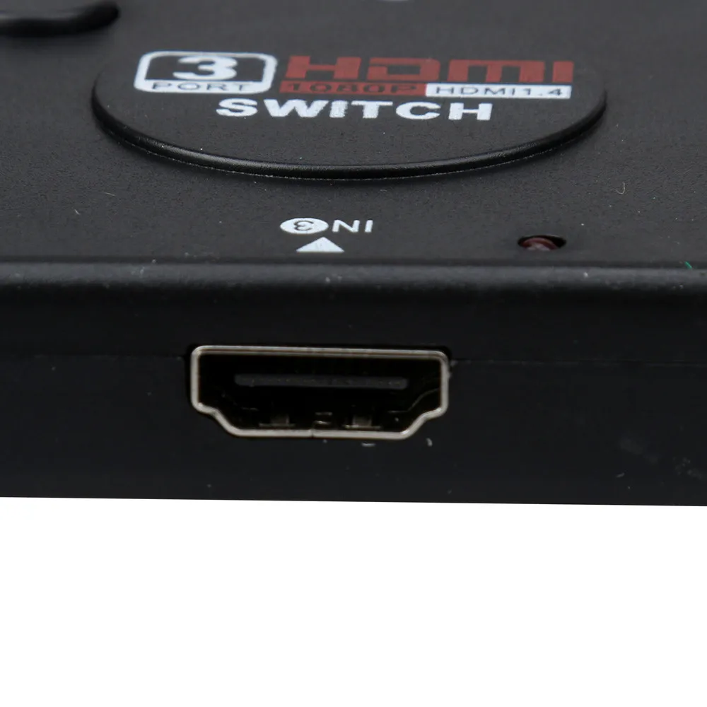 1 шт. мини 3 порта HDMI коммутатор переключатель входа выход Селекторный кабель для