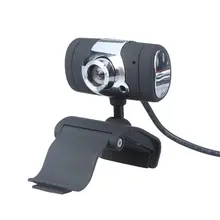 Горячая USB 2,0 50,0 M HD веб-камера Веб-камера с микрофоном Микрофон для компьютера ПК ноутбук черный