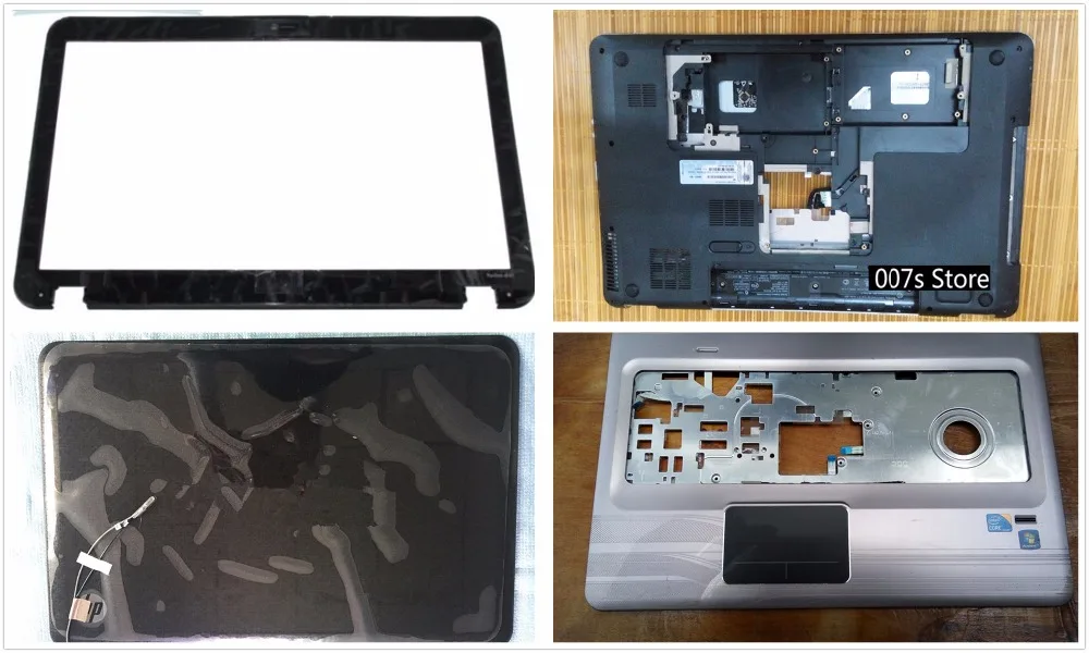 Чехол для ноутбука hp павильон DV7-4000 DV7-4100 DV7-4200 Тетрадь ЖК-дисплей крышка задняя/Передняя панель/Упор для рук верхний/Нижний Базовый чехол