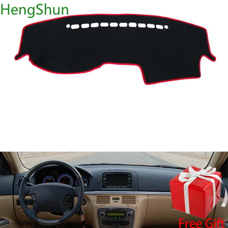 Для Hyundai Sonata Ef 2005 2006 Стайлинг автомобиля коврик для приборной панели наклейка на