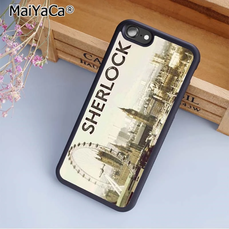 MaiYaCa 221B BAKER STREET Sherlock Phone Case Cover For