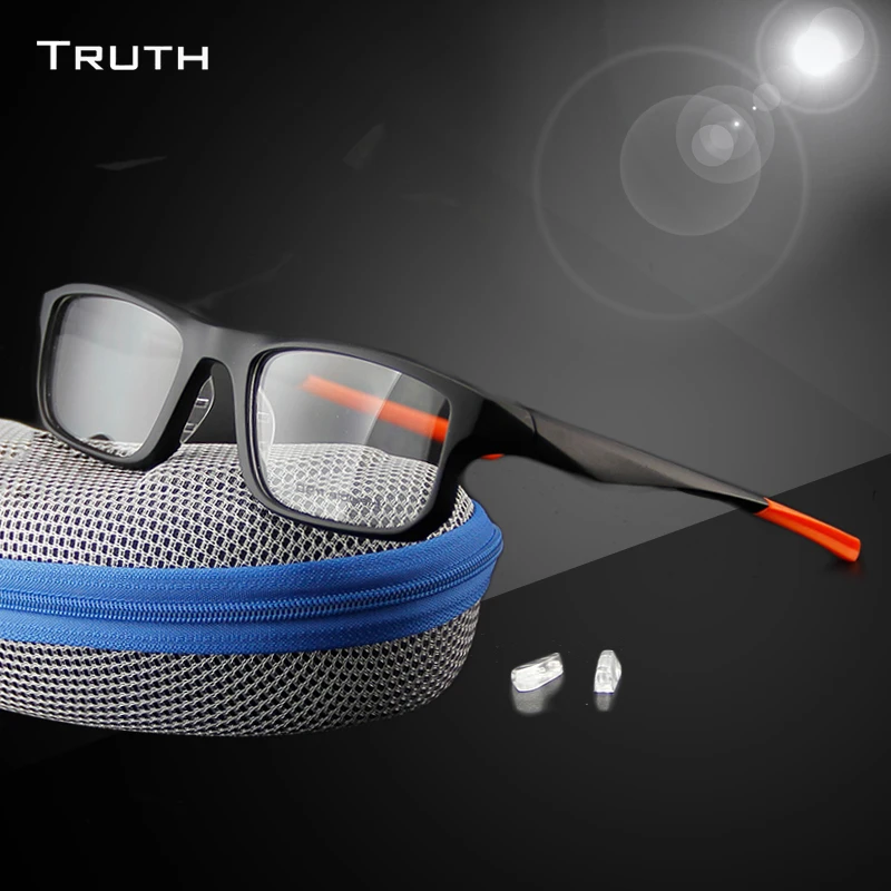 TRUTH men's sports glasses TR90 replaceable nose pads eyeglasses