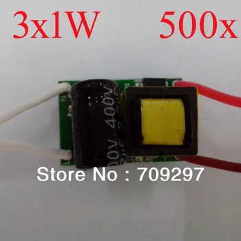 

Free DHL/FEDEX/EMS, 500pcs/lot 3x1W LED power driver for 1W LED chip 952208