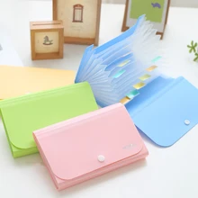 2 шт. 13 прослойка A6 Чистящая Щетка Сумка для документов папка для документов широкий кошелек бумажник маленький 17,7*11,5*2,3 см для кулинарно-деликатесной продукции 5561