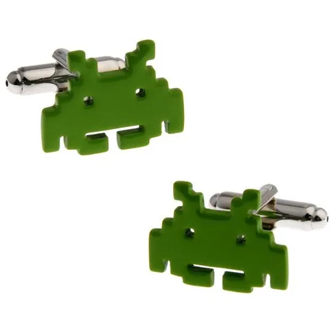 C-MAN Luxury shirt Green frog cufflink for mens Brand cuff buttons cuff links High Quality abotoaduras Jewelry