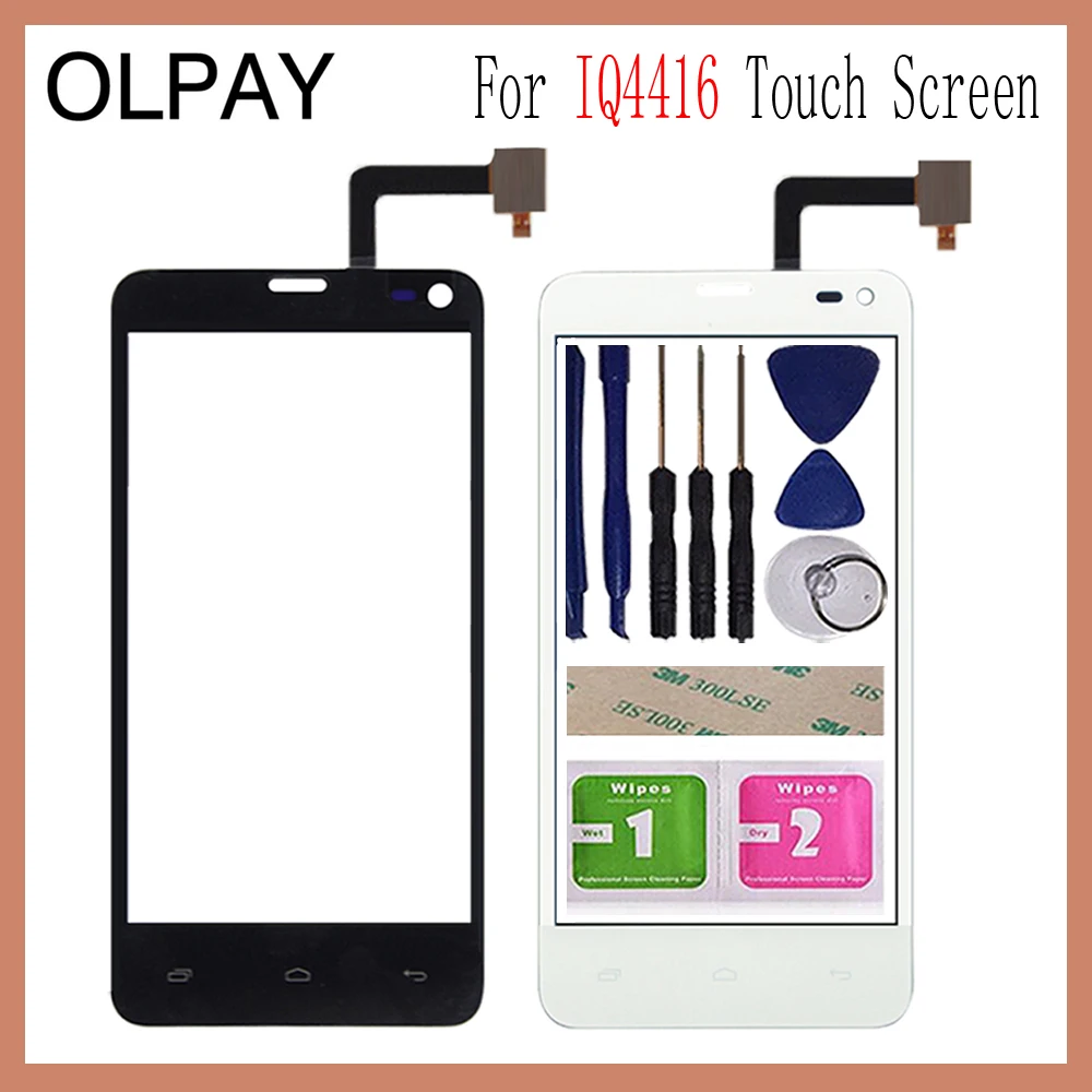 4 5 ''мобильный телефон для Fly IQ4416 IQ 4416 сенсорный экран Стекло Переднее стекло