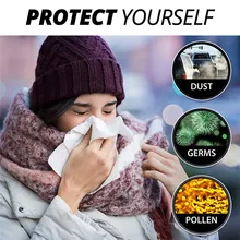 Анти-Пылезащитная маска намордник взрослые дети респиратор анти-дымка моющийся дышащий медицинский Антибактериальный многоразовая маска