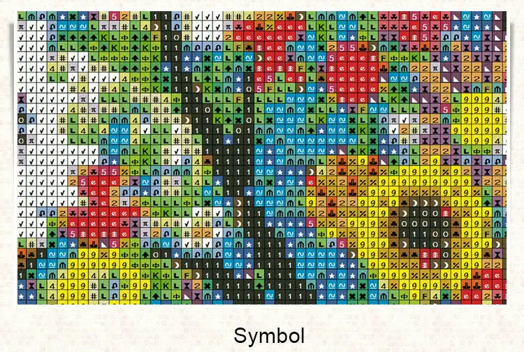 Схемы для алмазной мозаики распечатать для остатков