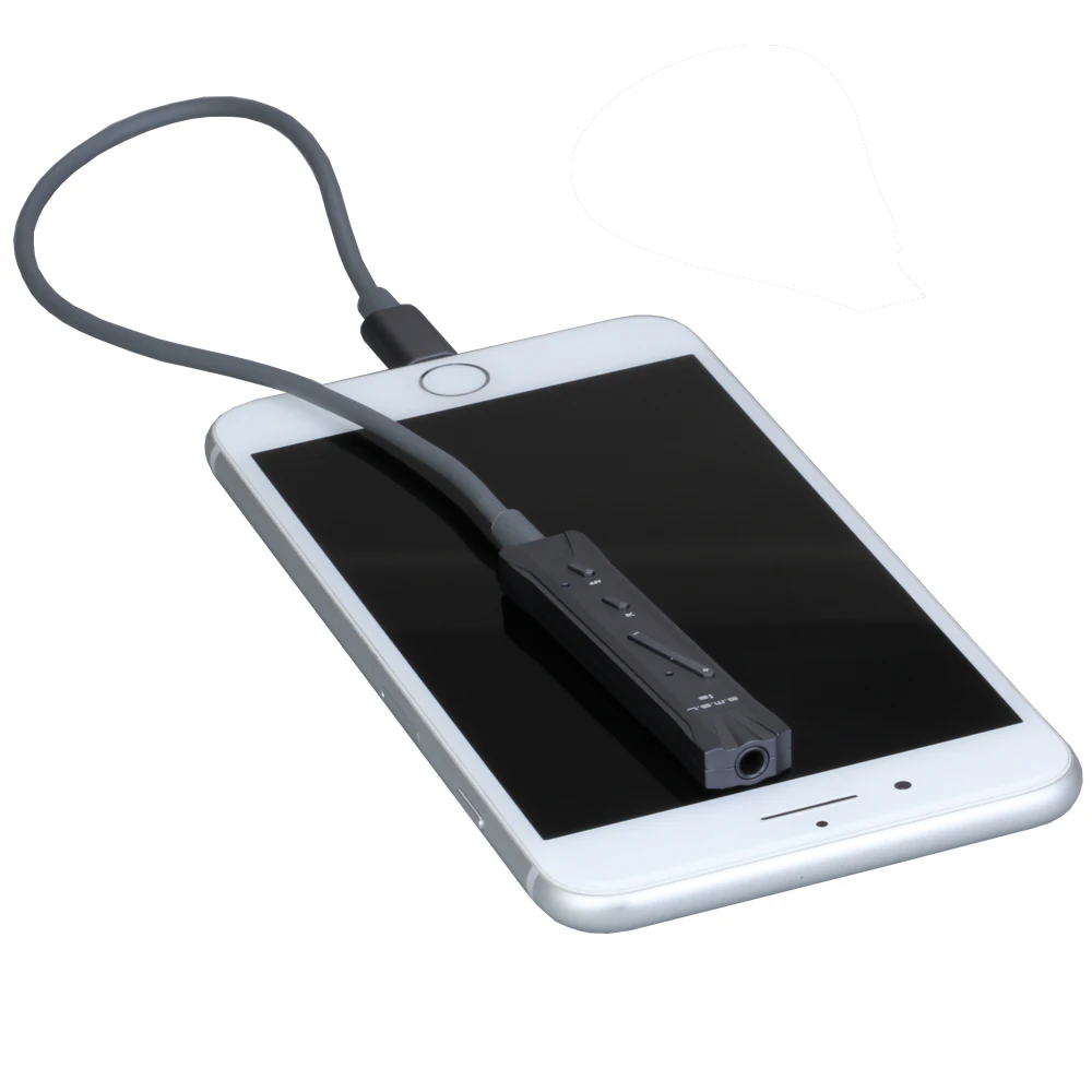 SMSL i2 Mini портативный усилитель Lightning DAC и для наушников встроенный микрофон