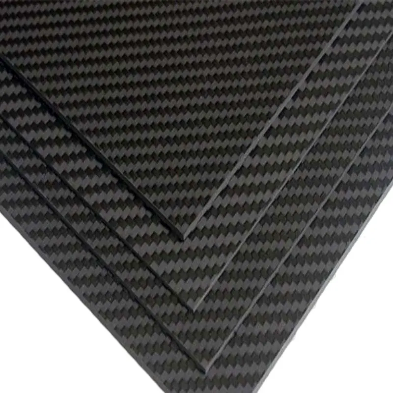 Полностью 3K Углеродное волокно лист доска материал матовая саржа 400*500 400x500 мм 40x50 см толщина 1 1,5 2 2,5 3 3,5 4 мм