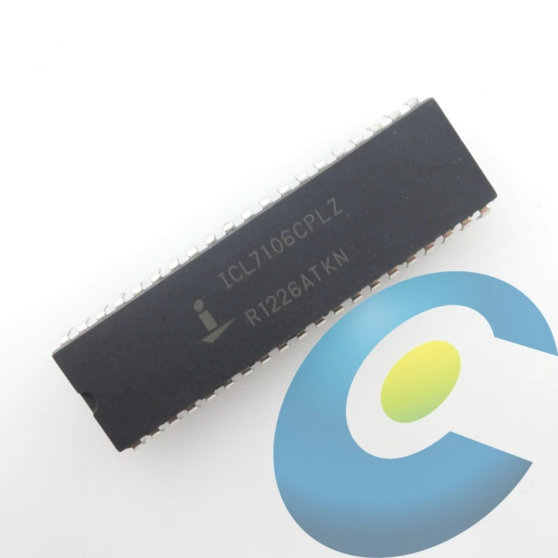 ICL7106CPLZ ICL7106 DIP 40 3 1/2 Digit, LCD/LED Display, A/D Converters