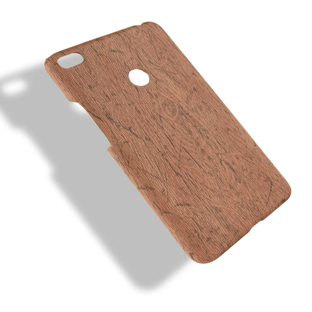 For Xiaomi Mi Max 2 Max2 Case Hard PC+PU Leather Retro wood grain Phone Case For Xiaomi Mi Max 2 Max2 Cover Luxury Wood Case