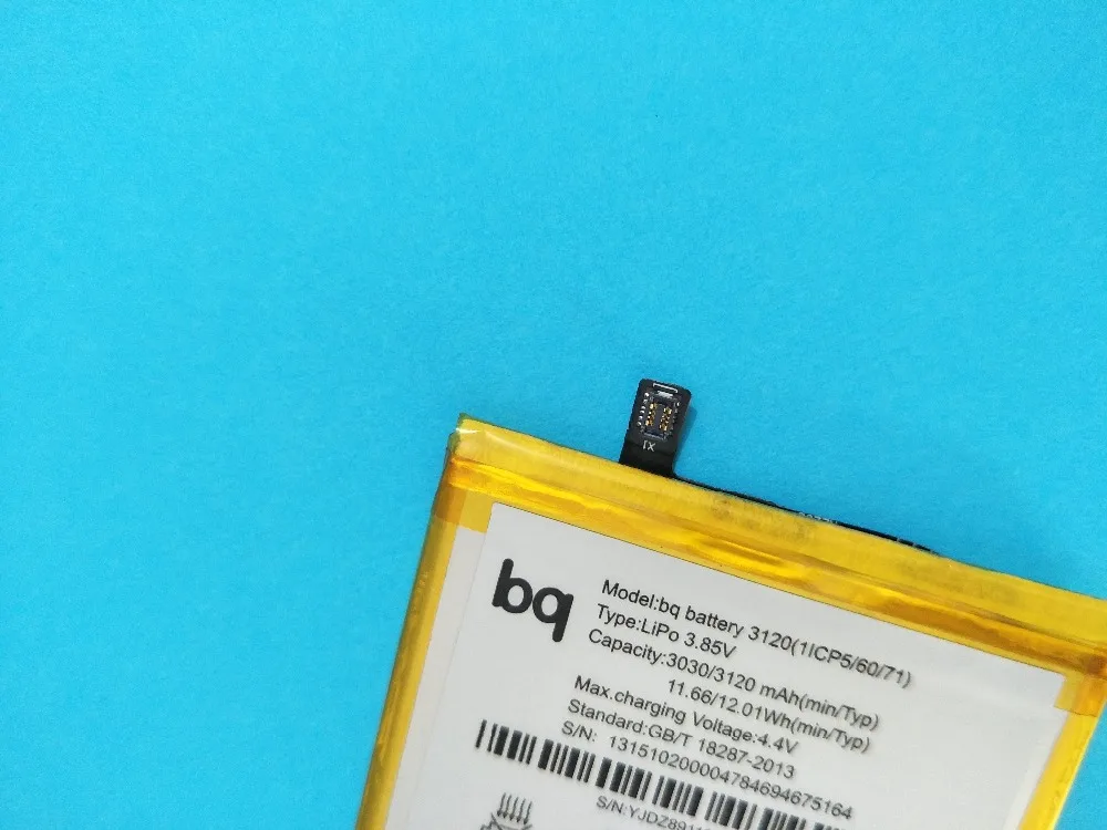AZK новый аккумулятор BQ Aquaris M5 3120 (1ICP5/60/71) Сменный для телефона мАч аккумуляторная