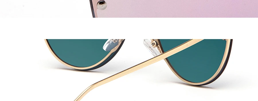 Триумф видения Для женщин розовый зеркало солнцезащитные очки Роскошные Брендовая Дизайнерская обувь солнцезащитные очки для Для женщин