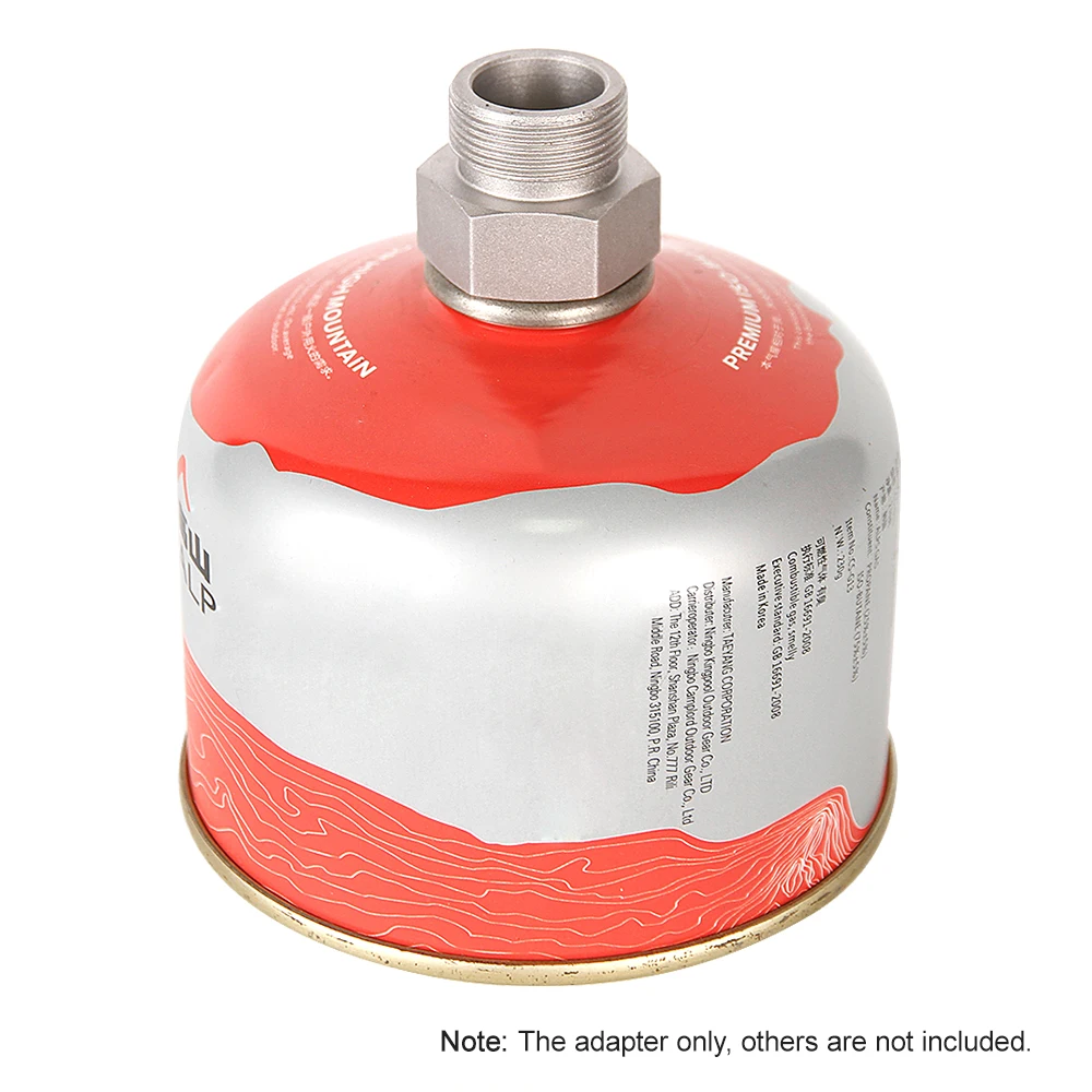 

Outdoor Picnic Gas Stove Adaptor Conversion Camping Stove Converter Propane Adapter Connector MAPP Gas Adapter
