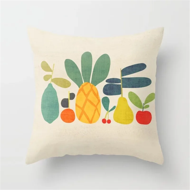 Декоративные фрукты Funda Cojin Fun Ananas наволочка украшение ананаса для