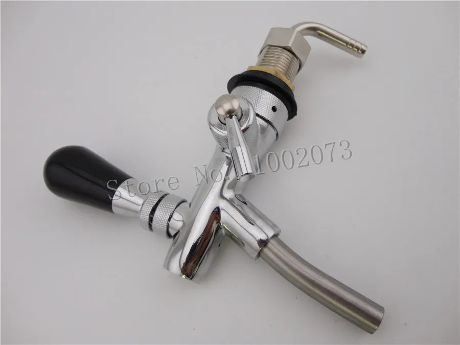 Beer Tap Faucet Adjustable draft beer faucet kegerator Chrome Plating