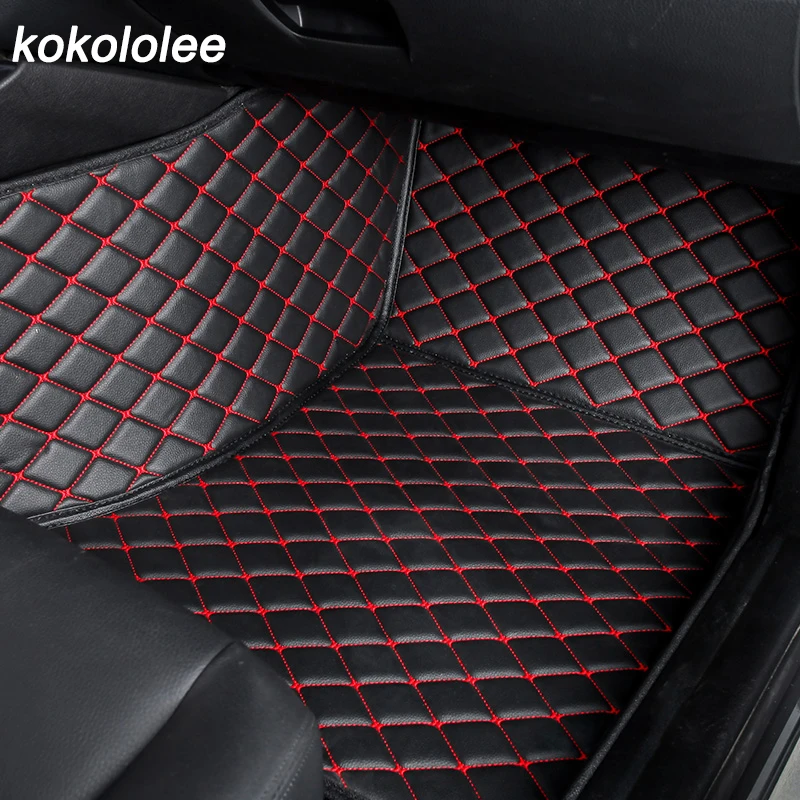 Автомобильный напольный коврик kokololee для ног pajero sport 4 grandis lancer outlander xl 2017 2013