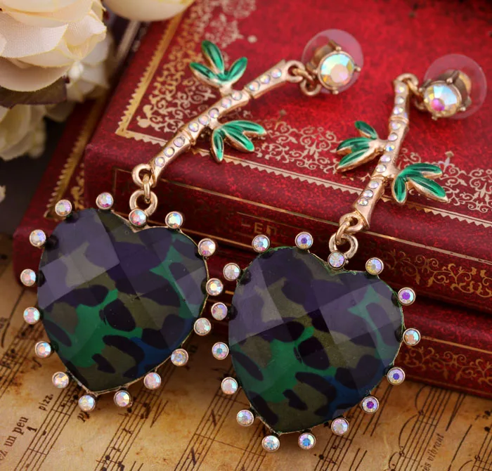 Классические Элегантные зеленые серьги|earrings earring|elegant earringsearrings elegant |