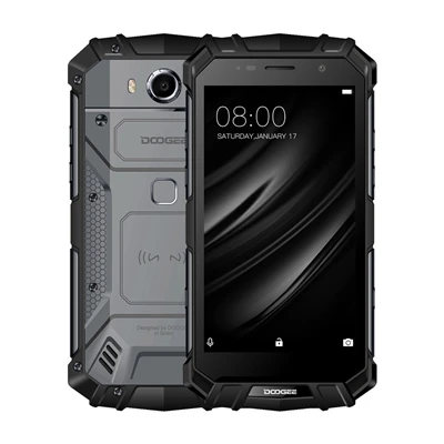 DOOGEE S60 lite IP68 MT6750T Восьмиядерный, четыре ядра, смартфон с функцией отпечатков пальцев из непромокаемой ткани 5,2 "FHD 4 Гб + 32 ГБ 16MP Беспроводной