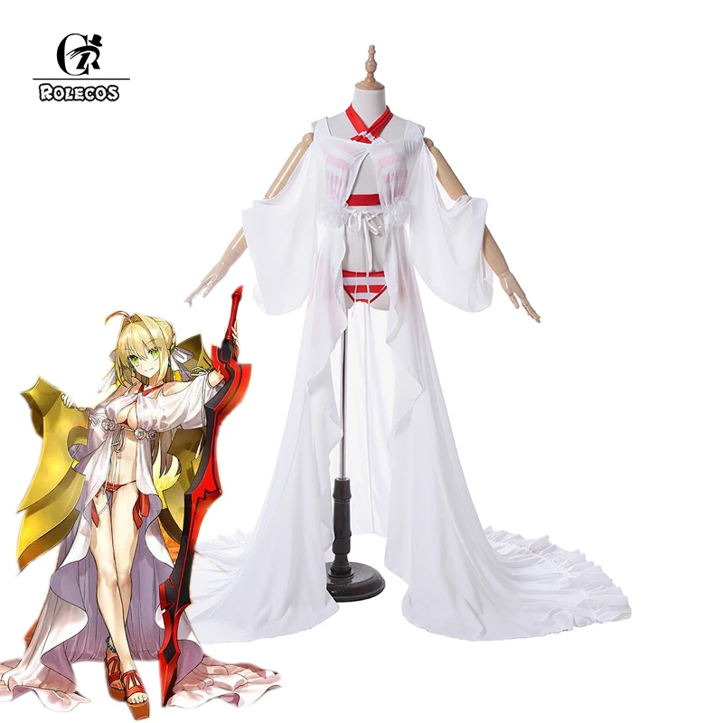 ROLECOS FGO Нерон Клавдий Цезарь Аугуст купальник косплей костюм бикини Fate/Экстра