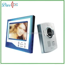 Seguridad para el hogar 7 ” pulgadas TFT Touch pantalla LCD Color de vídeo puerta timbre del teléfono Intercom Night Vision system cámara de ojo de portero automático