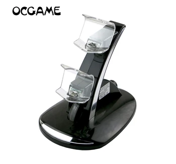 

OCGAME LED Dual USB Charge Dock Station Gaming Controller Charging Stand For PlayStation 4 PS4 Controller Charger
