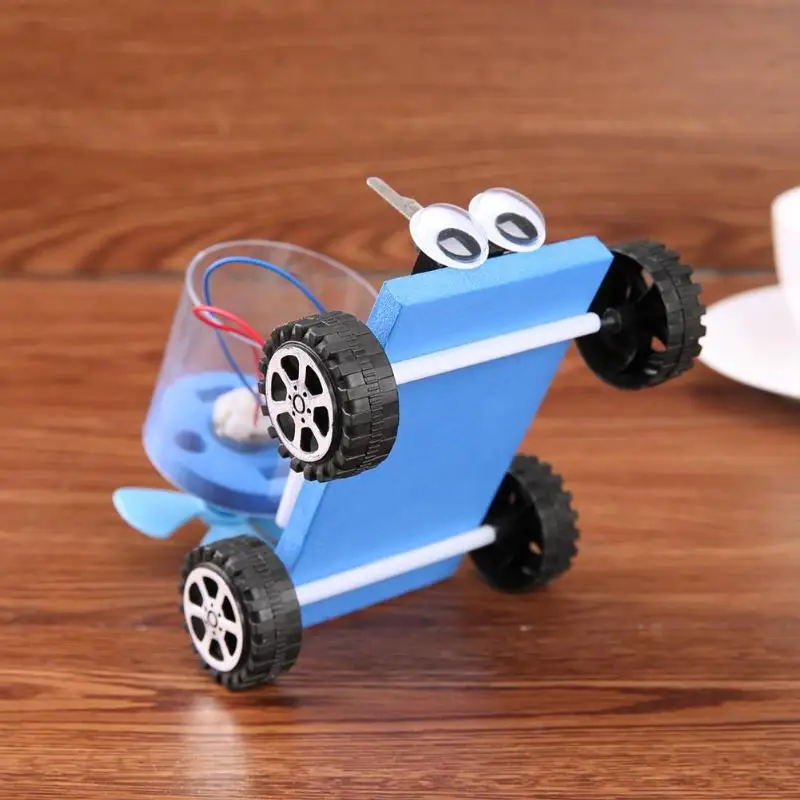 Children DIY Material Disassembling Car Universial Aerodynamics Vehicle Toys Car Interactive Assembled Educational Science Toys