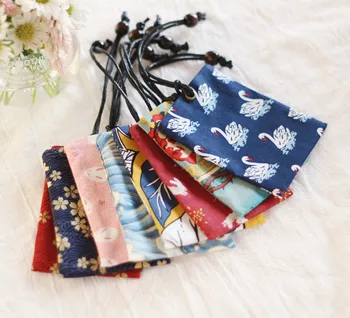 

Little Paris Handmade Fabric Bus Card Set Cute Cartoon Pattern Student Access Card Pack Id Card Holder Credit Card Holder