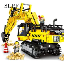 Toys For Children Mechanical Excavator Model Kit Compatible Legoing Educational Assembling Diy Kids Building Blocks Brick ToyI65 Toys For Children Mechanical Excavator Model Kit Compatible Legoing Educational Assembling Diy Kids Building Blocks Brick ToyI65
