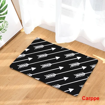 

Anti Slip Floor Carpet Mat Geometric Color Pattern Print Doormat for Bathroom Kitchen Entrance Rugs Home Decoration40x60 50x80cm