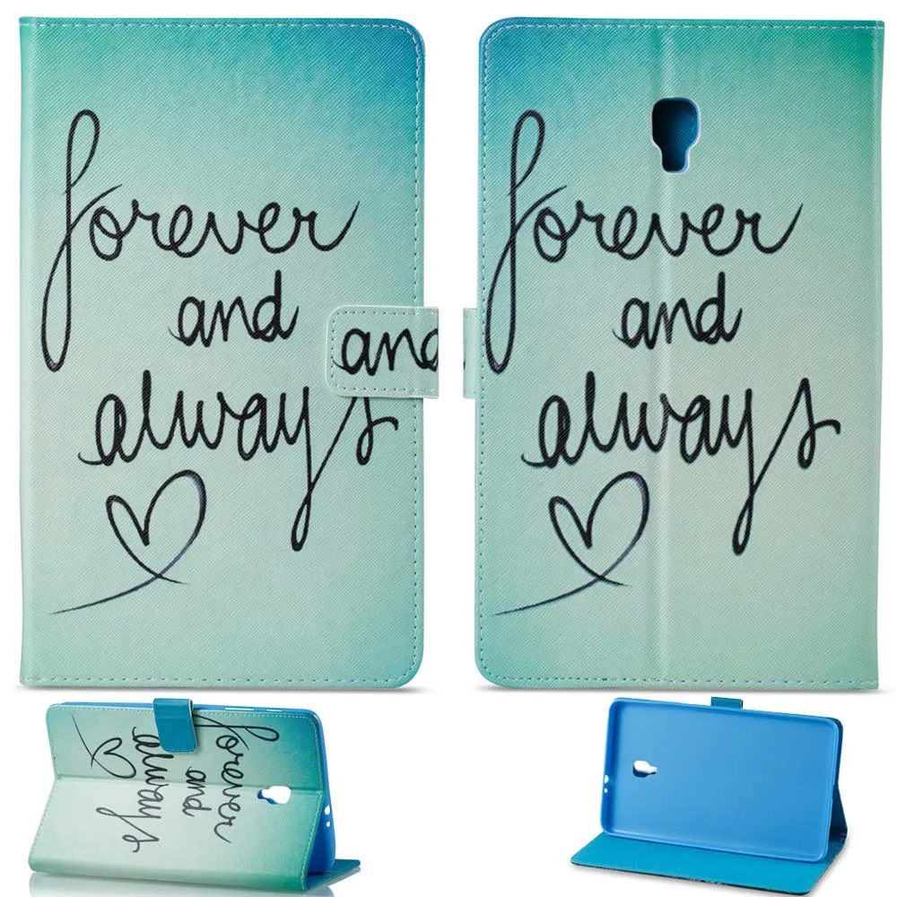 Tablet Case For Samsung Galaxy Tab A 8.0 2017 SM-T380 T385 Fashion Print Leather Wallet Flip Case Smart Cover Wake Sleep (2)