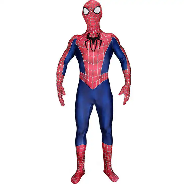 

3D spider Red Black Spiderman Costume SpiderMan Suit Spiderman Costumes Adults Children Kids Spider-Man Cosplay Clothing