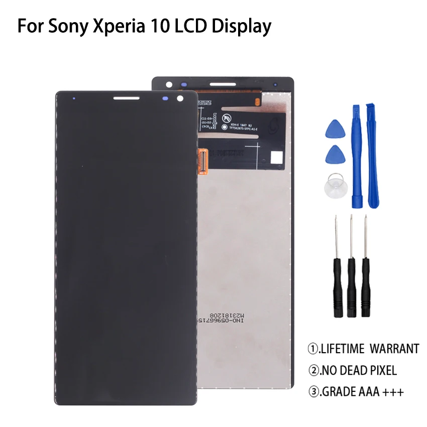 

Original For Sony Xperia 10 LCD Display Touch Screen Digitizer For Sony Xperia 10 Display I3123 I3113 I4113 I4193 Screen LCD