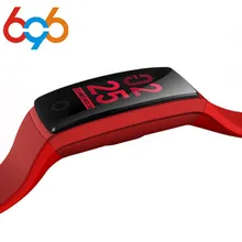 696 V10 смарт-браслет Фитнес трекер монитор сердечного ритма Смарт актив-ности трекер крови Давление Цвет скрин