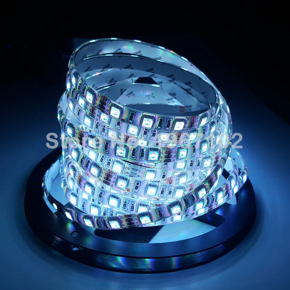 Светодиодная лента SMD5050 RGB 5 м 300 светодиодов 12 В постоянного тока IP65
