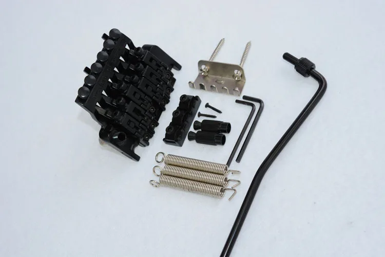 

Double wave electric guitar bridge double tremolo system The double wave electric guitar strings plate bridge black