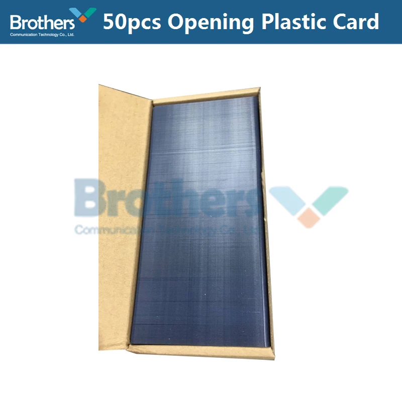 50pcs Opening Plastic Card for iPhone Pry Opening Scraper for Samsung for Huawei LCD Screen Hand Tool Mobile Phone Repair Tools (5)