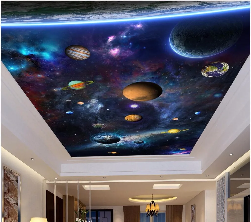 Acquista all'ingrosso online soffitti affrescati wallpaper da ... Soffitto disegno Mattoni
