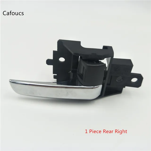 Cafoucs 4 Doors Chrome Inner Inside Door Handle For Mitsubishi Mirage